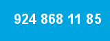 924 868 11 85